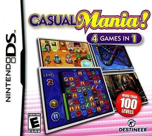 Casual Mania (Nintendo DS) - Game Manual Only