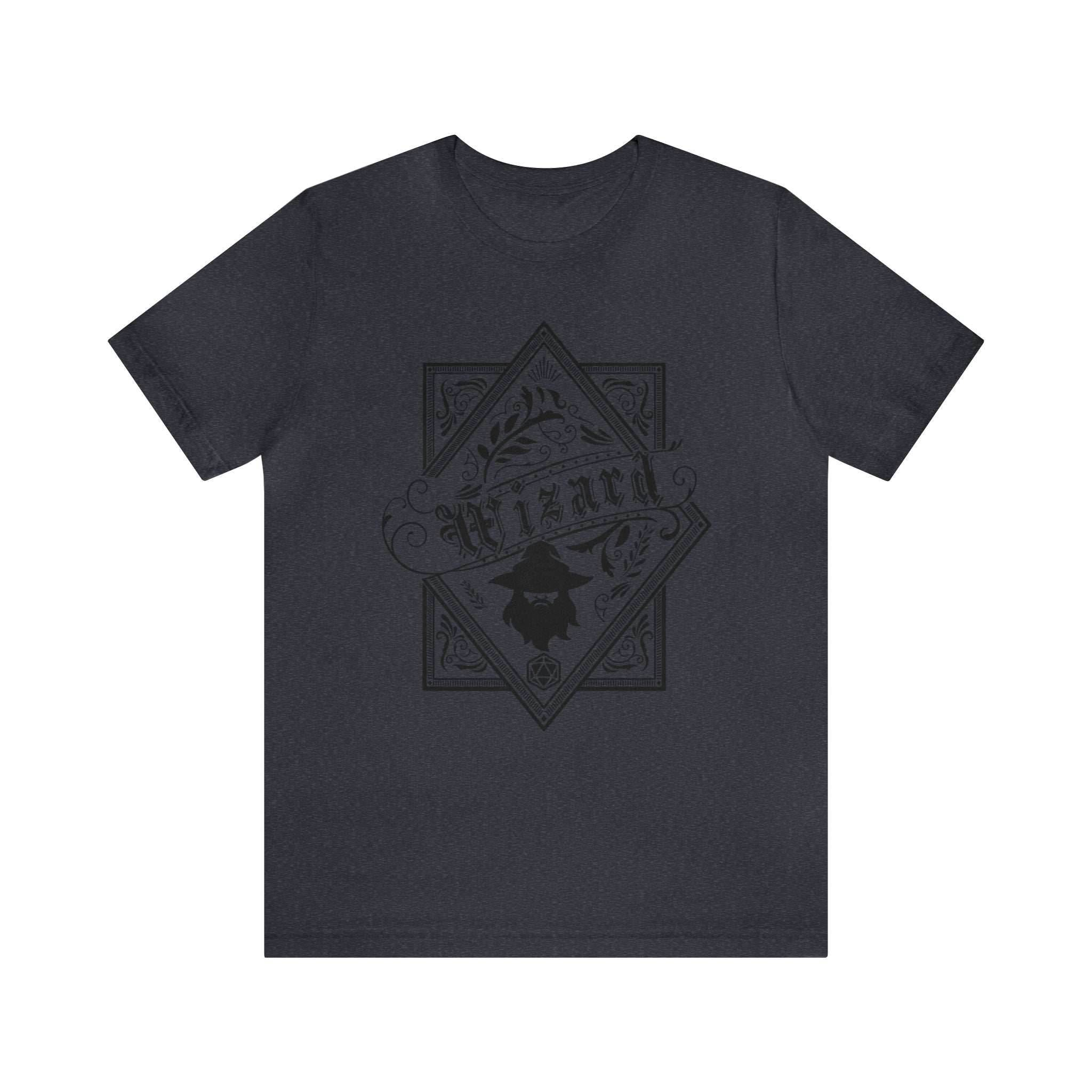 Wizard Class Shirt - Heather Navy / S