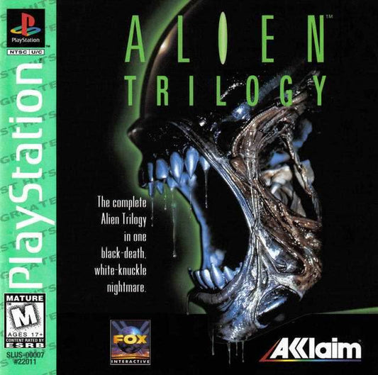 Alien Trilogy (Greatest Hits) (Playstation) - Game Manual Only