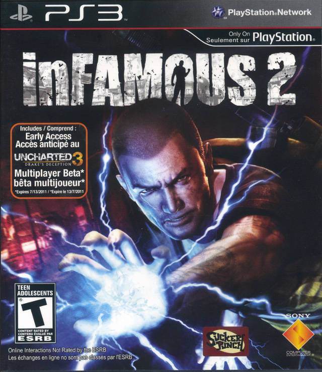 Infamous 2 (Playstation 3) - Game Manual Only