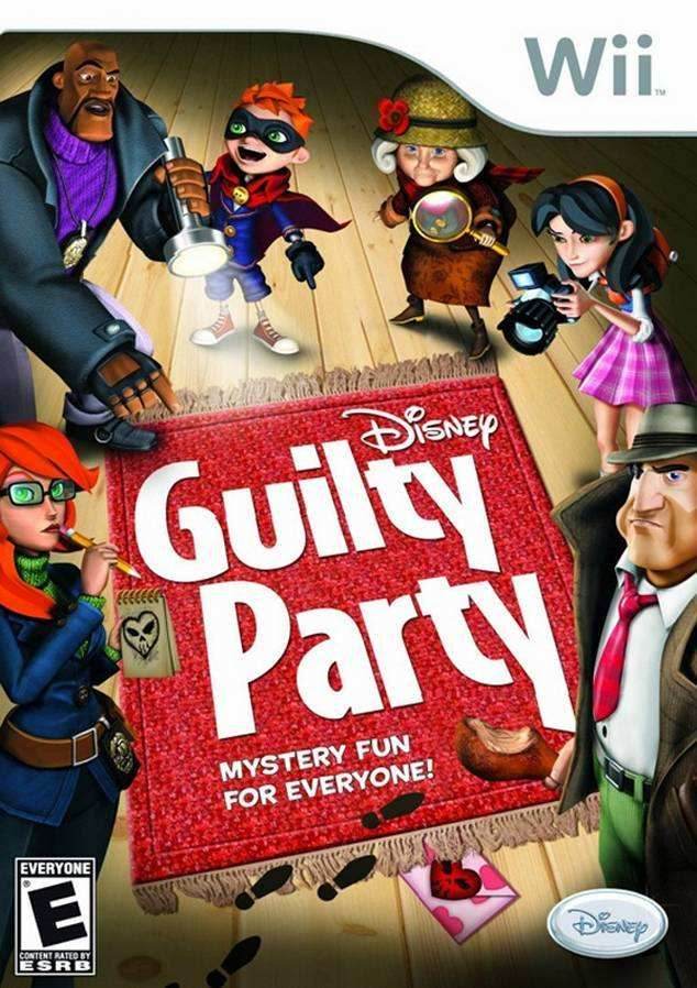 Disney Guilty Party (Wii) - Game Manual Only