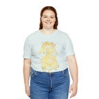 Golden Celtic Dice Dragon Shirt - Army / S