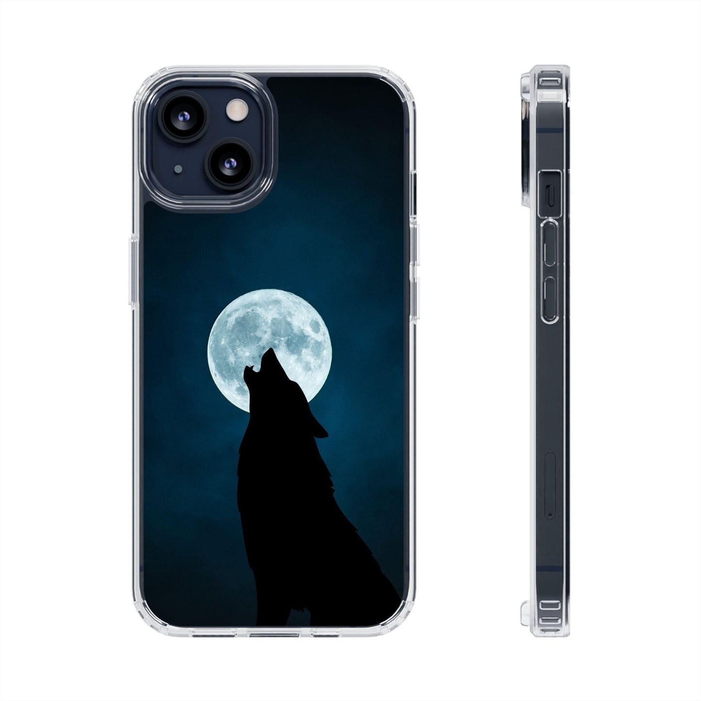 Full Moon and Wolf Clear Cases