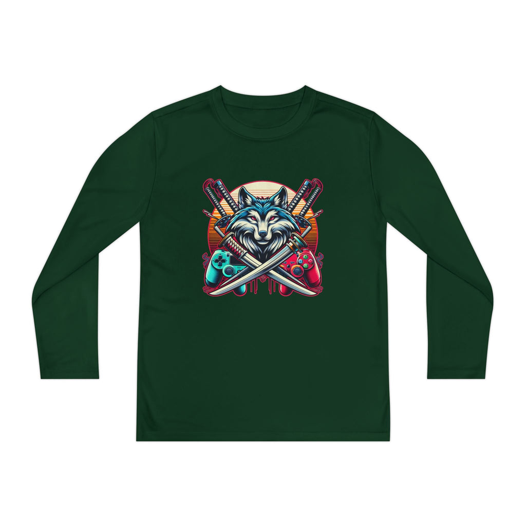 Xp wolf gamer long sleeve shirt