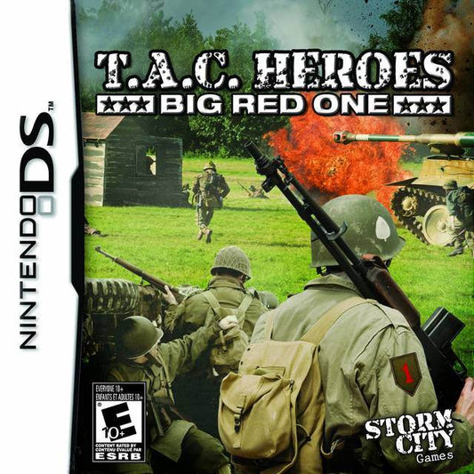 T.A.C. Heroes: The Big Red One (Nintendo DS) - Game Manual Only