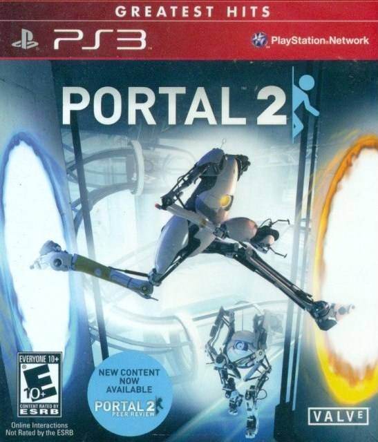 Portal 2 (Greatest Hits) (PlayStation 3) - Game Manual Only