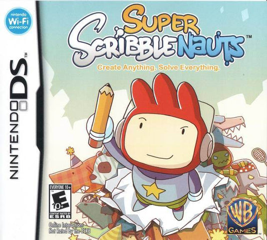 Super Scribblenauts (Nintendo DS) - Game Manual Only