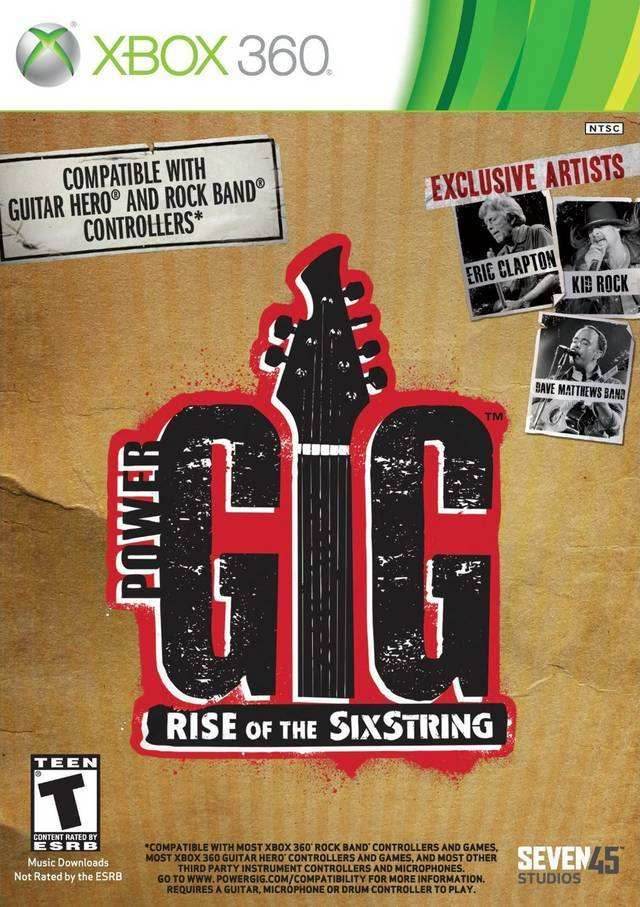 Power Gig: Rise of the SixString (Xbox 360) - Game Manual Only