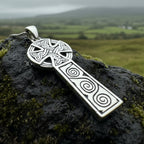 Modern Celtic Cross Necklace