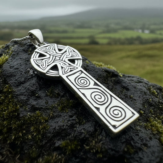 Modern Celtic Cross Necklace