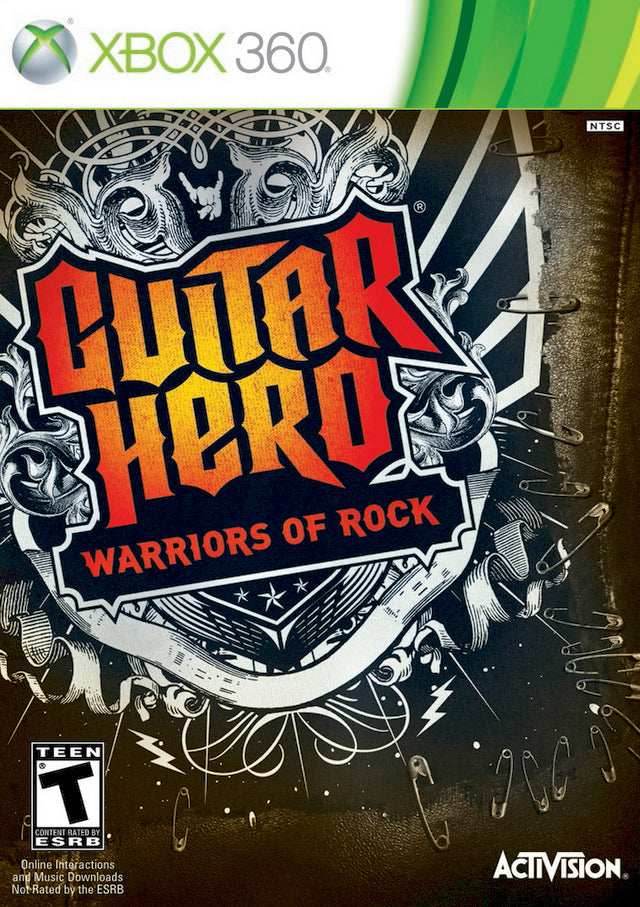 Guitar Hero: Warriors Of Rock (Xbox 360) - Game Manual Only