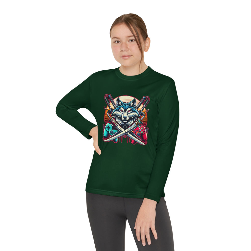 Xp wolf gamer long sleeve shirt