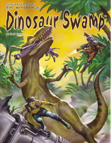 Libro mundial 26: Pantano de dinosaurios