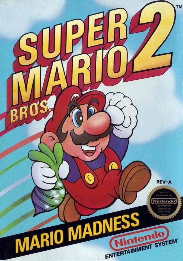 Super Mario Bros 2 (Nintendo NES) - Game Manual Only