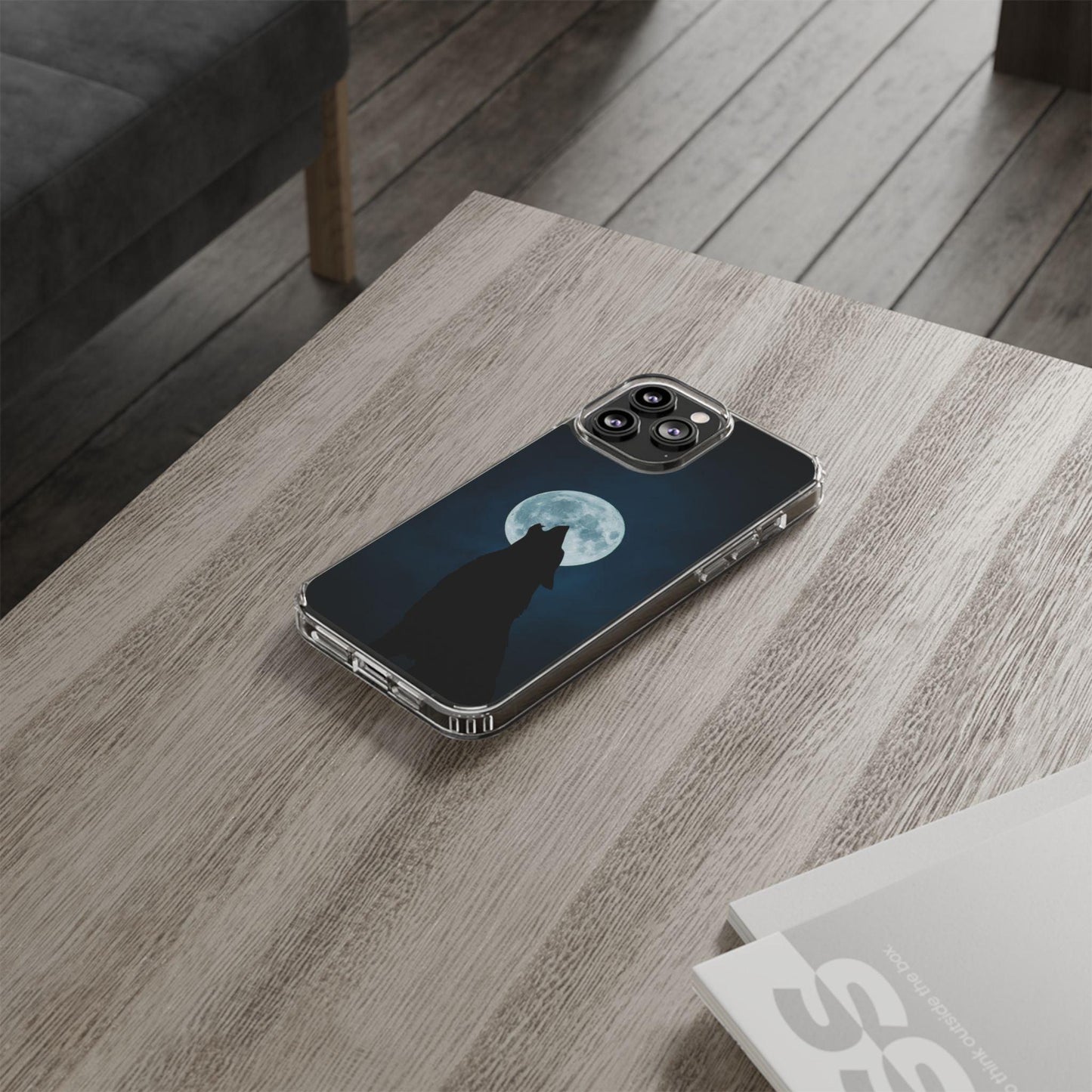 Full Moon and Wolf Clear Cases
