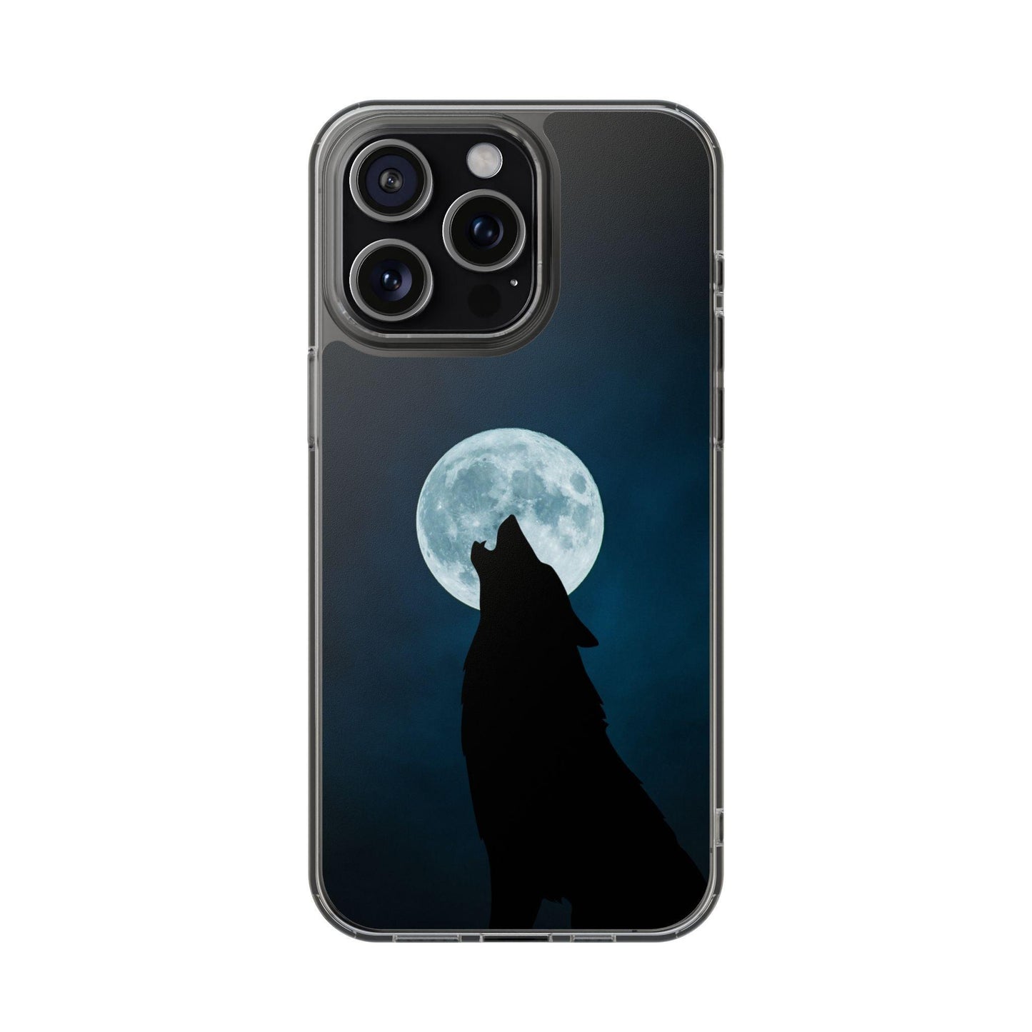 Full Moon and Wolf Clear Cases