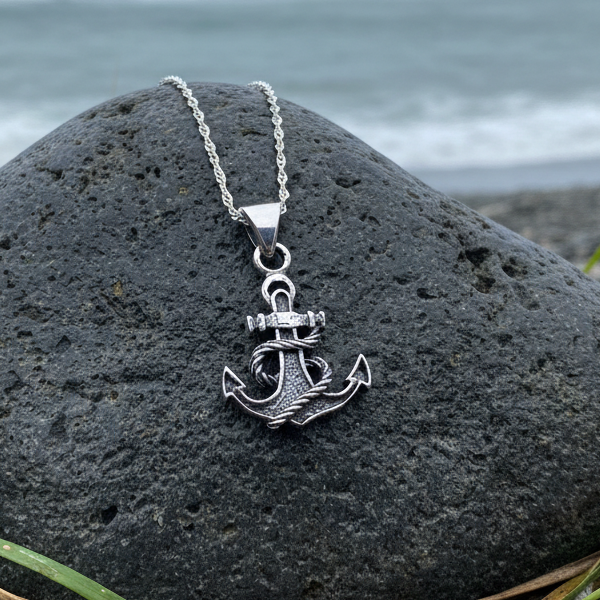 Pittenweem Anchor Necklace