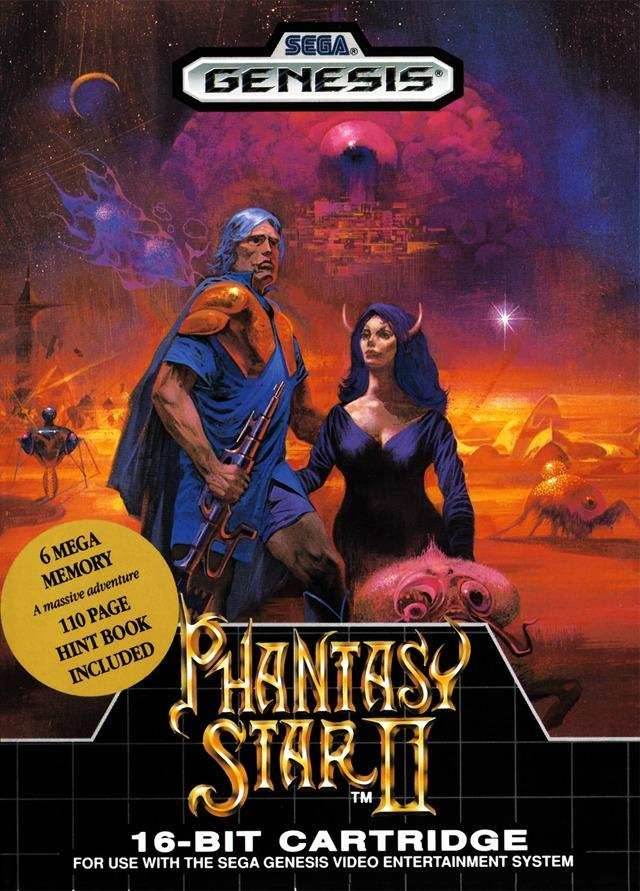 Phantasy Star II (Sega Genesis) - Game Only