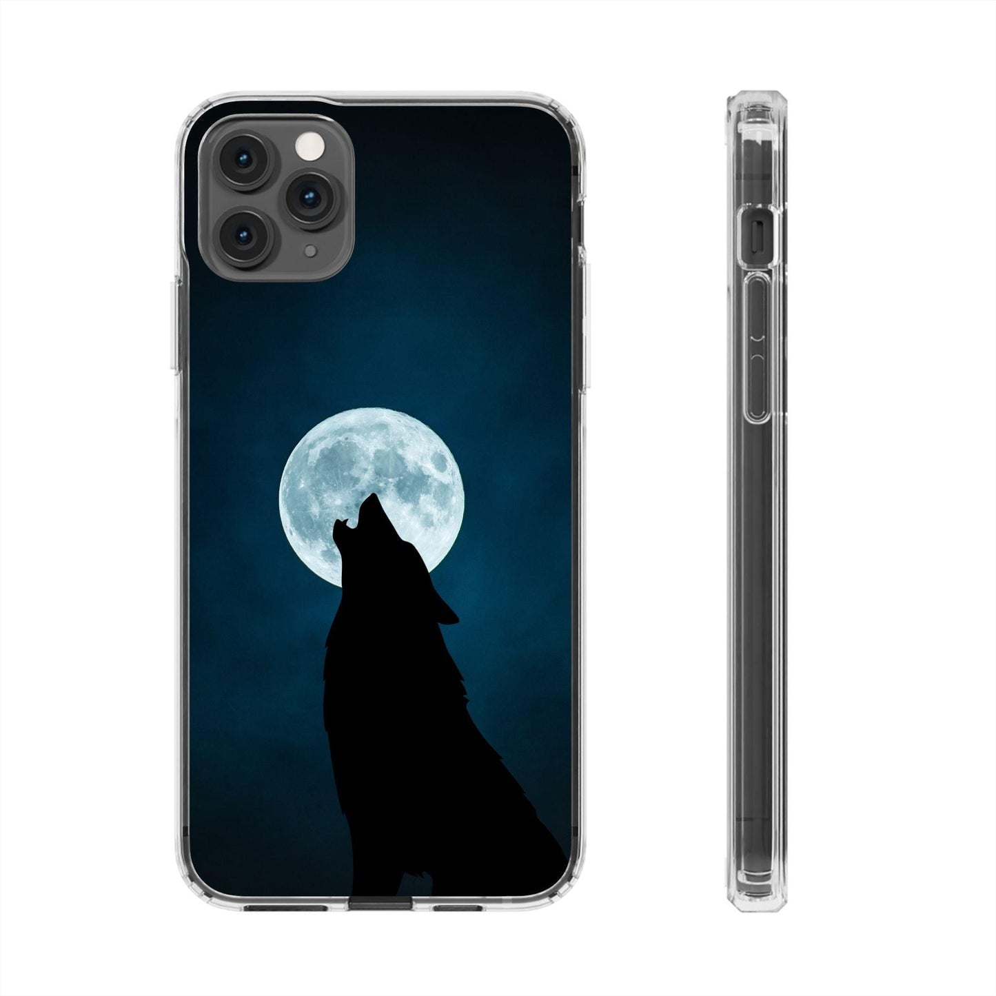 Full Moon and Wolf Clear Cases