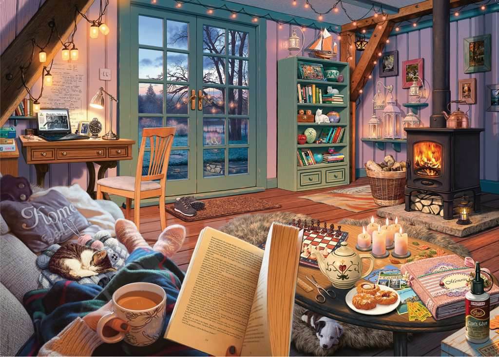Puzzle: Large Format - Cozy Retreat - 