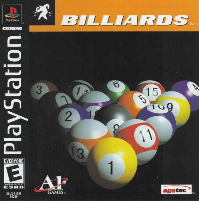 Billiards (Playstation) - Game Manual Only