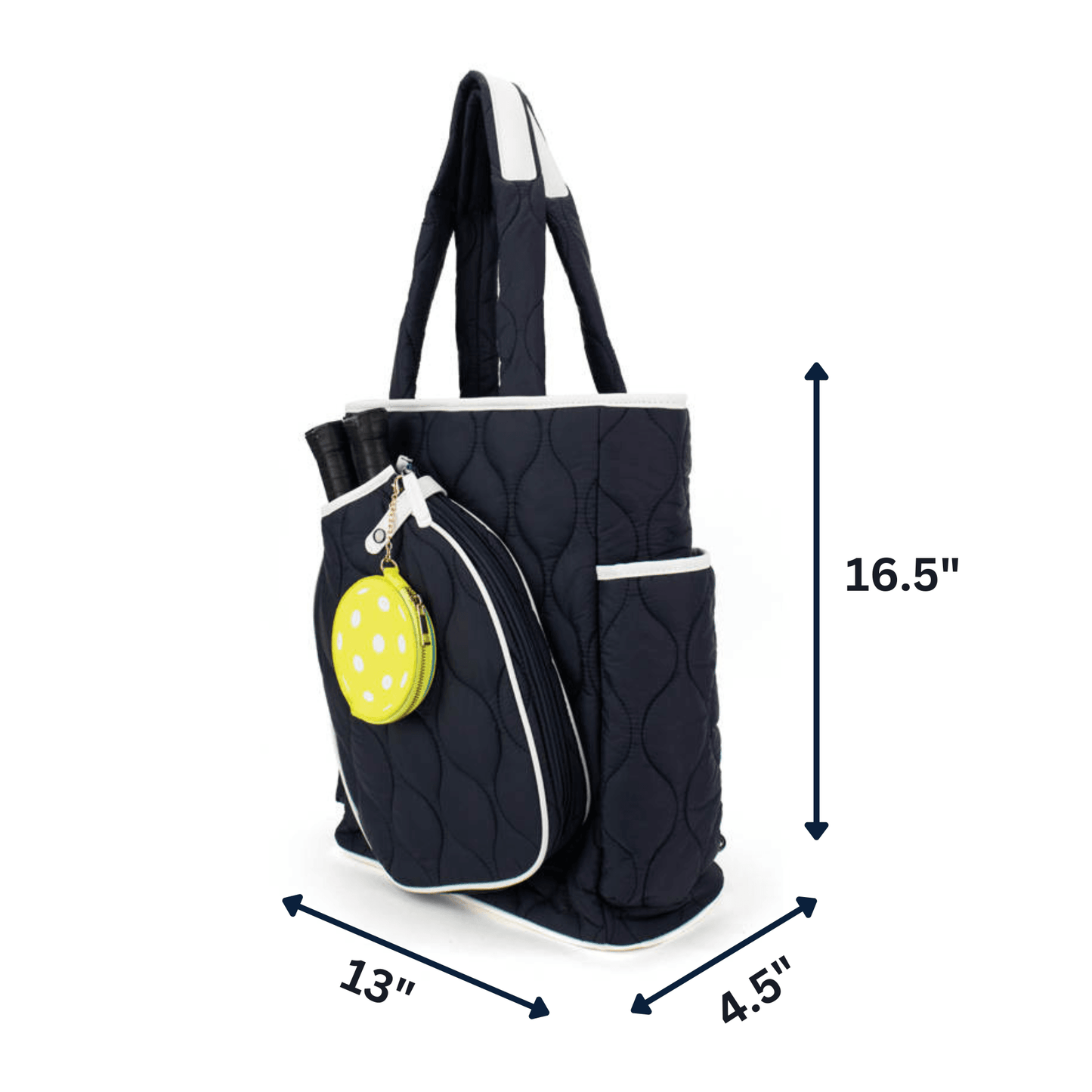 Fifth Ave Pickleball Convertible Tote Bag/Backpack - Admiral Navy