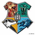Harry Potter - Hogwarts House Prides Wooden Jigsaw Puzzle - A4 + Wooden Gift Box