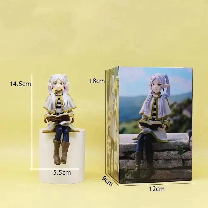 14cm Pvc Frieren Beyond Journey's End Action Figure Noodle Stopper Sousou No Frieren Anime Girl Figure Collectible Model Toys