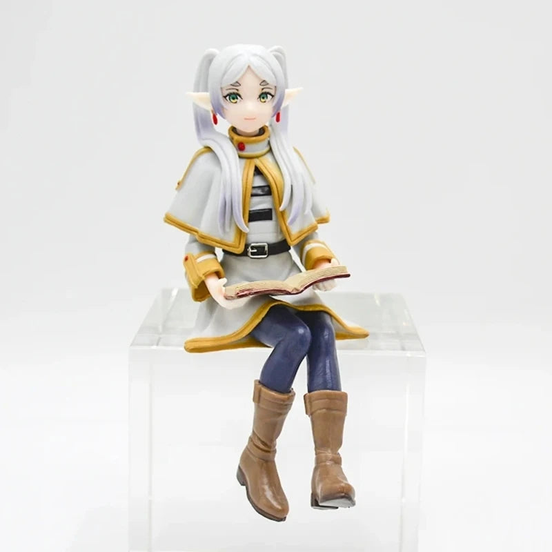 14cm Pvc Frieren Beyond Journey's End Action Figure Noodle Stopper Sousou No Frieren Anime Girl Figure Collectible Model Toys