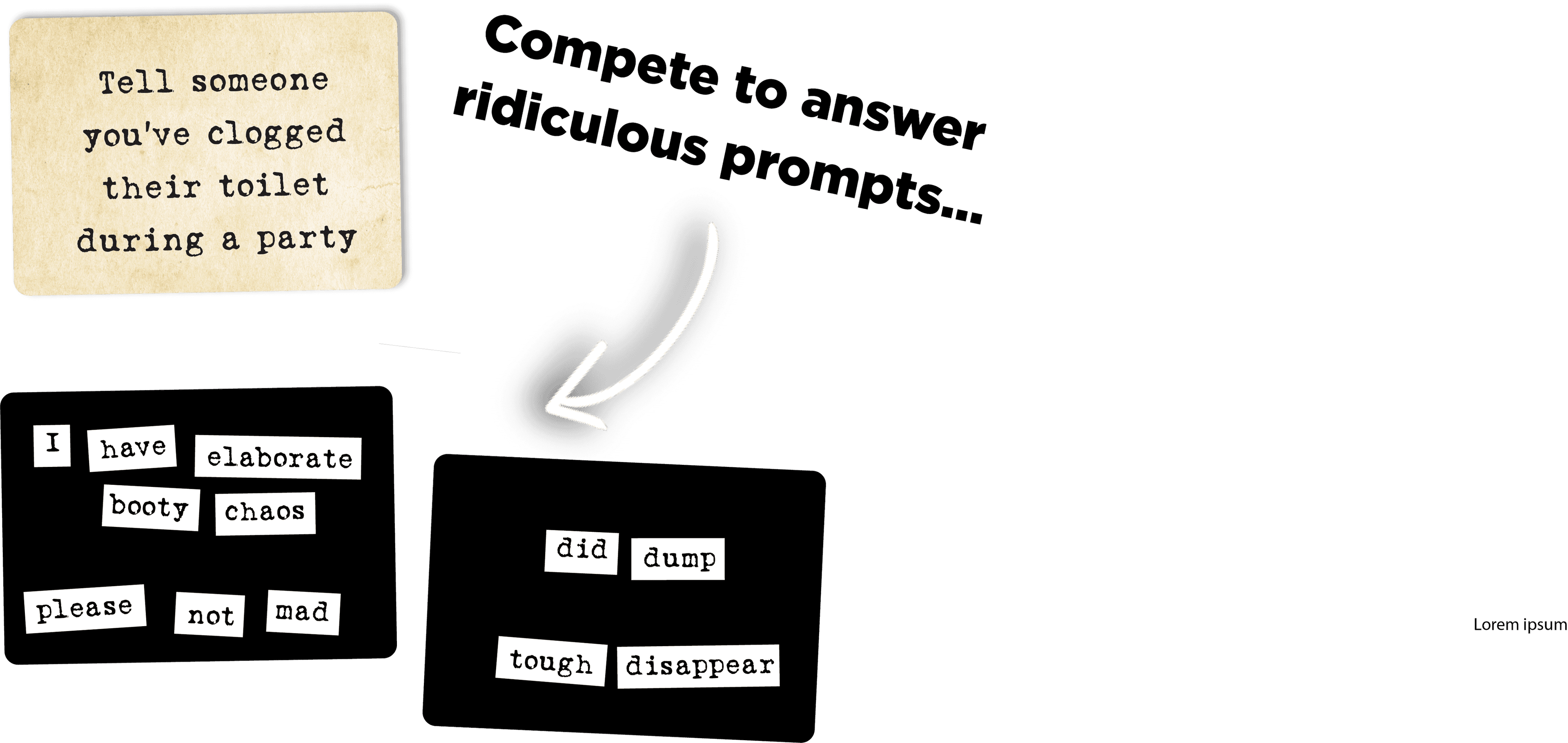 Ransom Notes: The Ridiculous Word Magnet Game - 