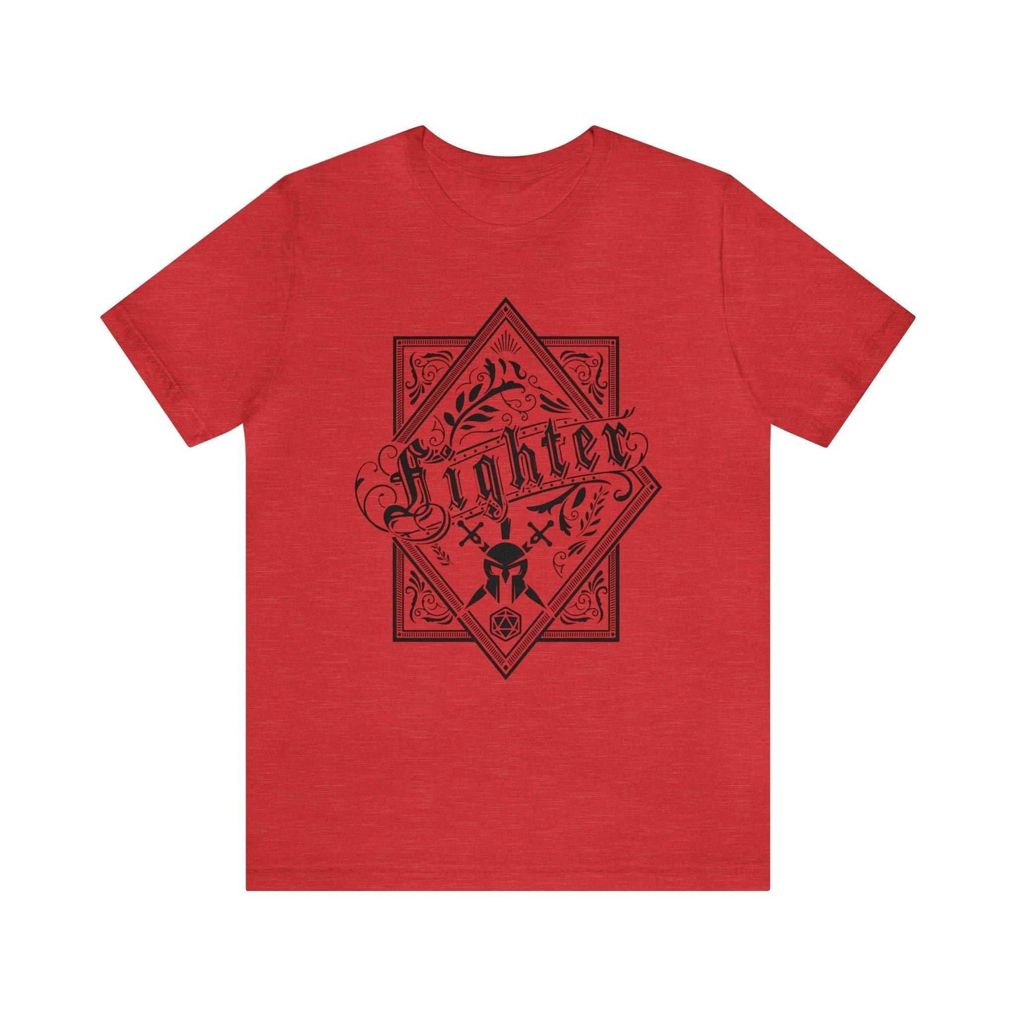 Fighter Class Shirt - Heather Red / S