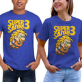 Saiyan Bros 3 - Unisex / Royal / S