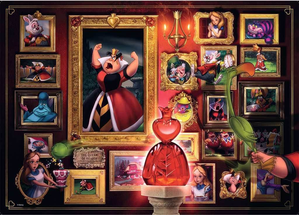 Puzzle: Disney Villainous - Queen of Hearts - 