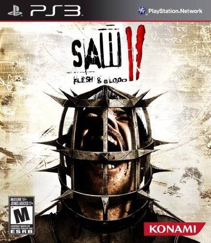 Saw II: Flesh & Blood (Playstation 3) - Game Manual Only