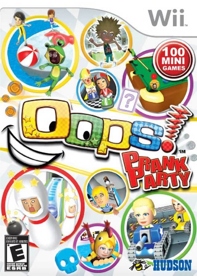 Oops! Prank Party (Wii) - Game Manual Only