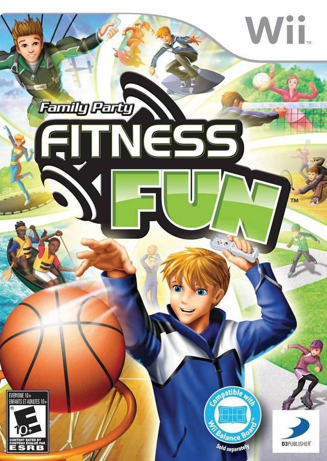 Family Party: Fitness Fun (Wii) - Game Manual Only