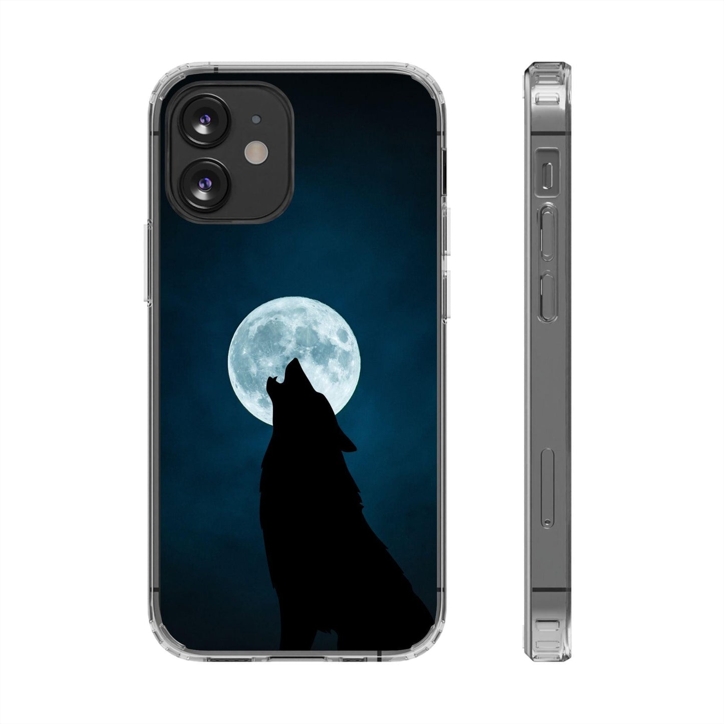 Full Moon and Wolf Clear Cases