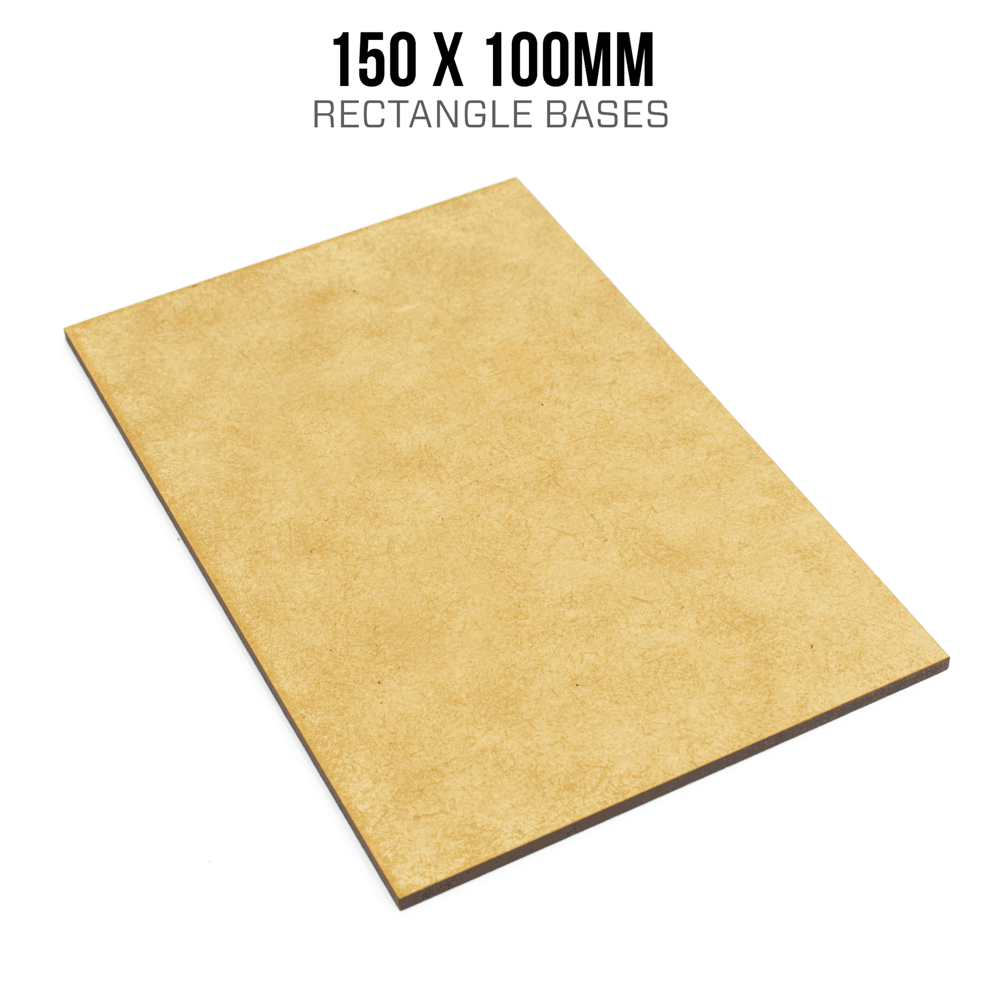 150 x 100mm Rectangle Bases - 