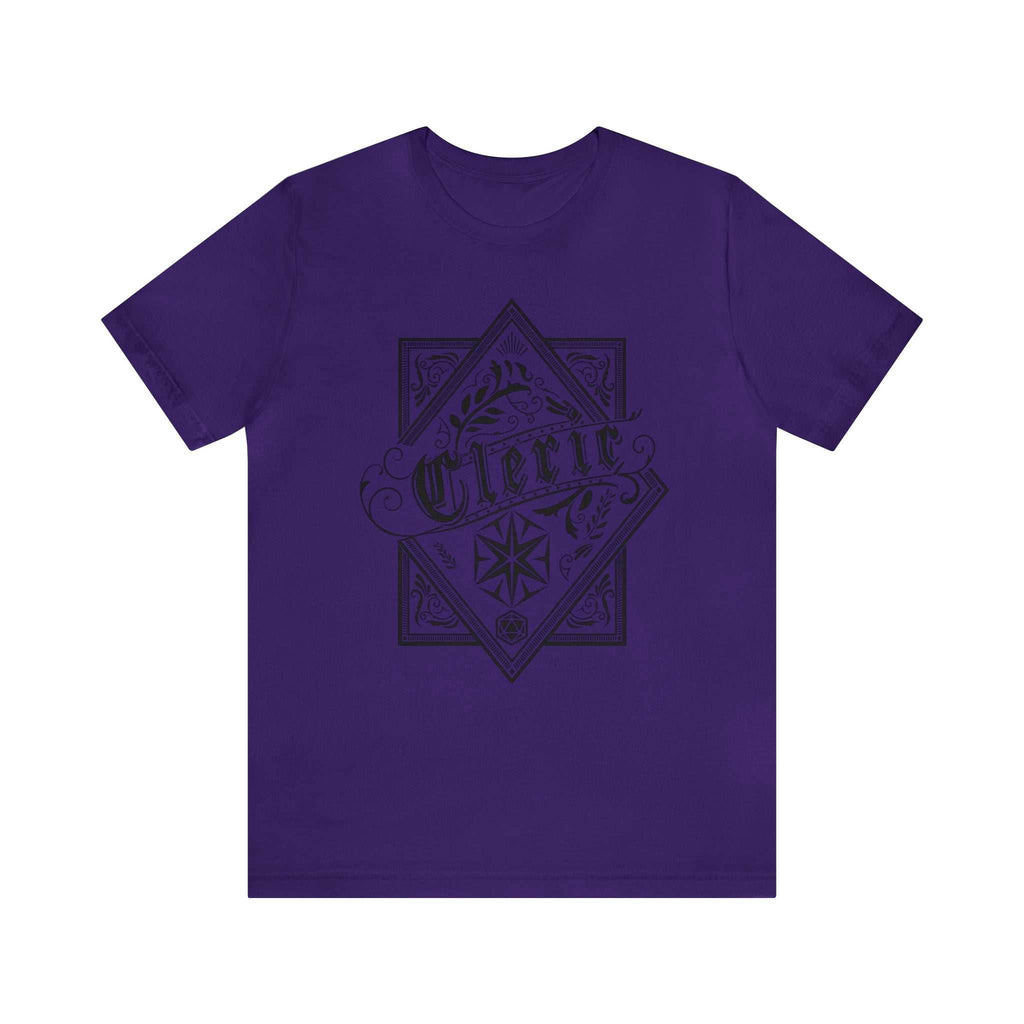 Cleric Class Shirt - Team Purple / S