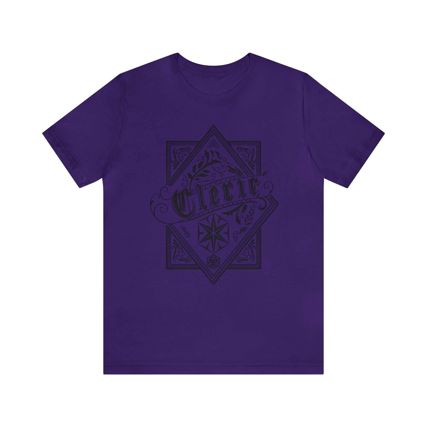 Cleric Class Shirt - Team Purple / S