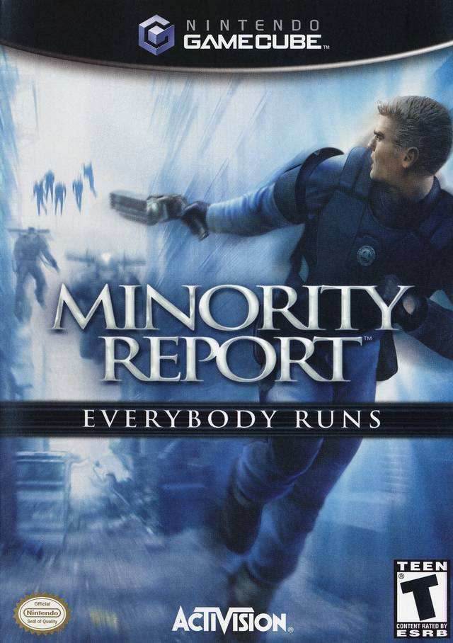 Minority Report: Everybody Runs (Gamecube) - Game Manual Only
