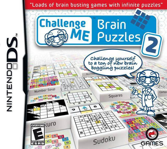 Challenge Me: Brain Puzzles 2 (Nintendo DS) - Game Manual Only