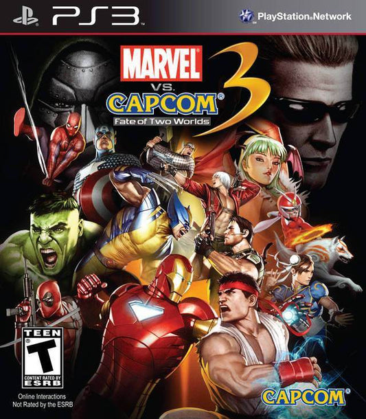 Marvel Vs. Capcom 3: Fate of Two Worlds (Playstation 3) - Game Manual Only