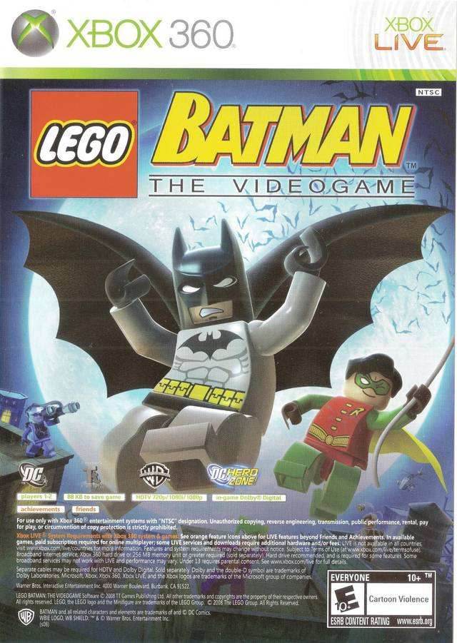 LEGO Batman / Pure Double Pack (Xbox 360) - Game Manual Only