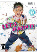 Let's Paint (Wii) - Game Manual Only