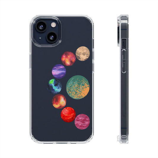 Clear Cases Lunar With Eight Colors