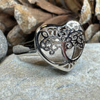 Heart Tree of Life Ring
