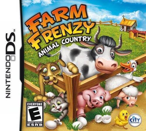 Farm Frenzy: Animal Country (Nintendo DS) - Game Manual Only
