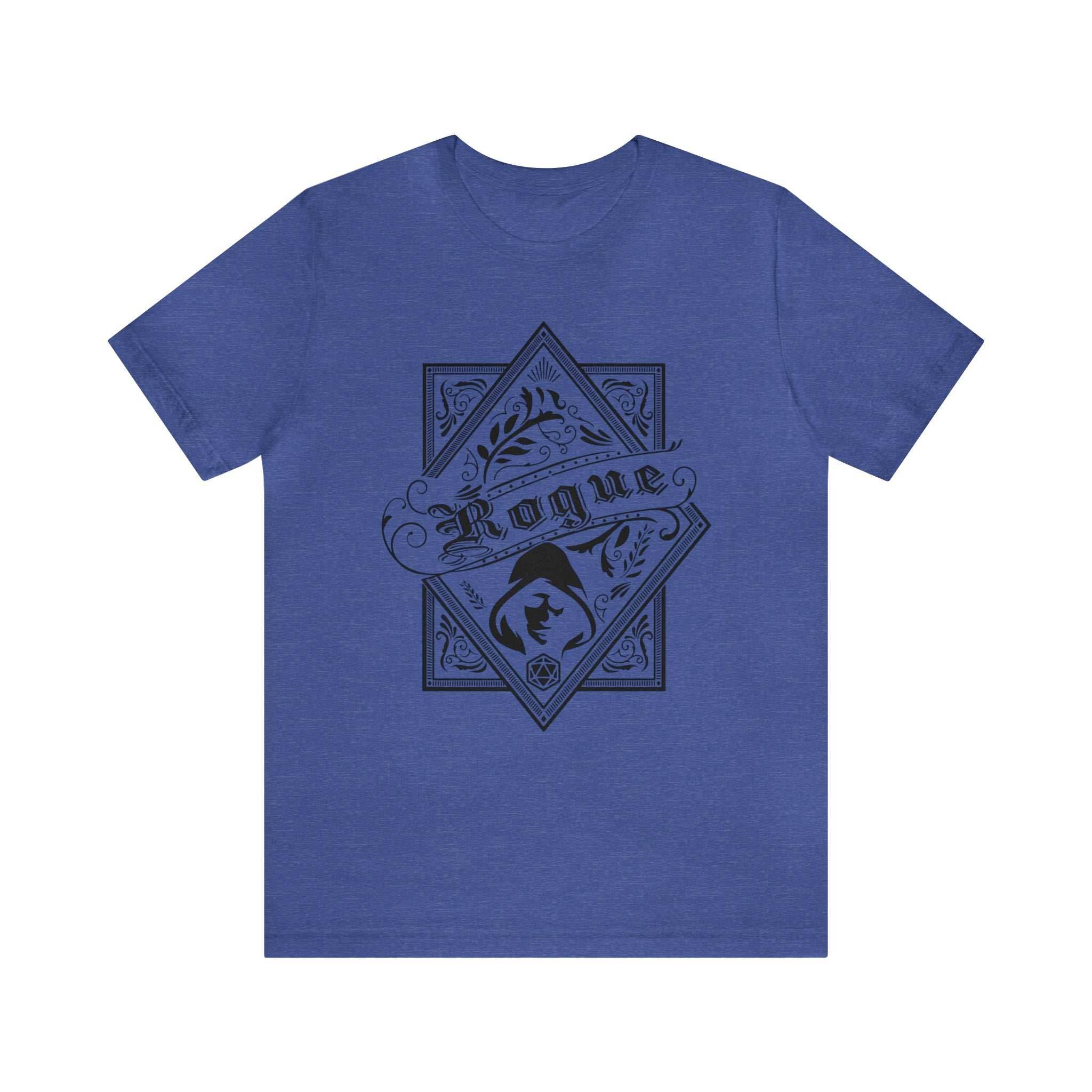 Rogue Class Shirt - Heather True Royal / S