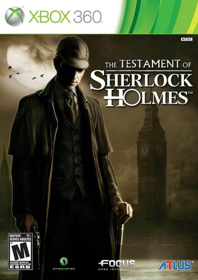 The Testament Of Sherlock Holmes (Xbox 360) - Game Manual Only
